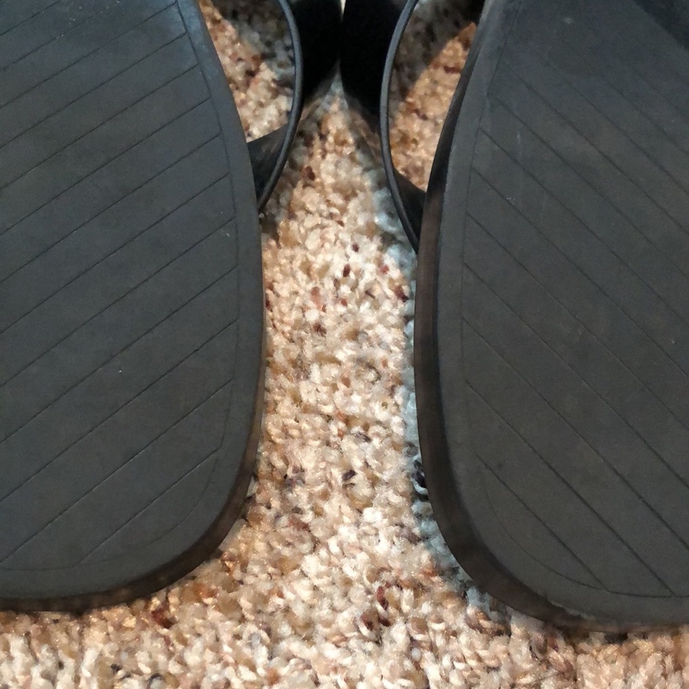 Zara | Black Minimalist Sandals Size 7.5/38 - Picture 8 of 8